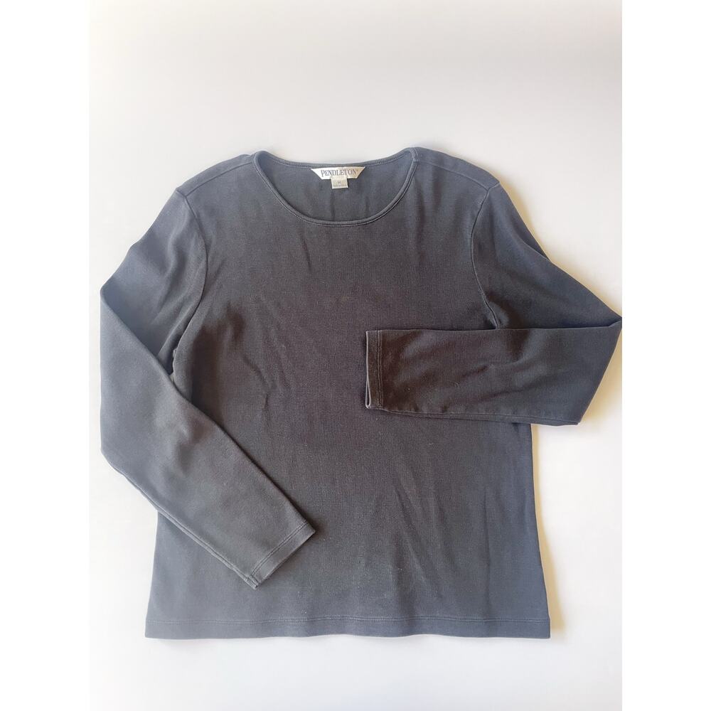 Women’s Pendleton Back Long Sleeve Basic Size Medium